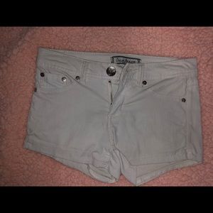 White Short Shorts, Size 0